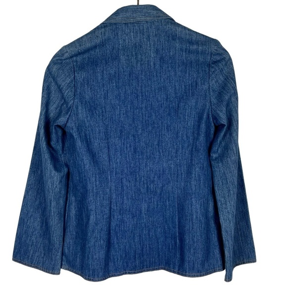 LEVI'S ORANGE TAB VINTAGE 70'S DENIM SINGLE BUTTON NOTCH COLLAR BLAZER JACKET - Picture 6 of 15